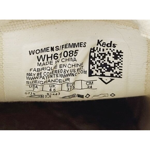 Keds Suede Sneaker with Sherpa Edges - Size 7 - Picture 5 of 8